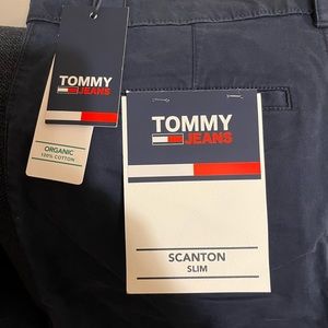 Tommy Hilfiger Navy Blue Chino - 32/32 slim